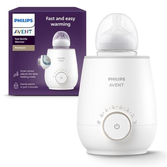 Philips Avent Premium Fast Bottle Warmer, with Smart Temperature Control, Water - Picture 1 of 7